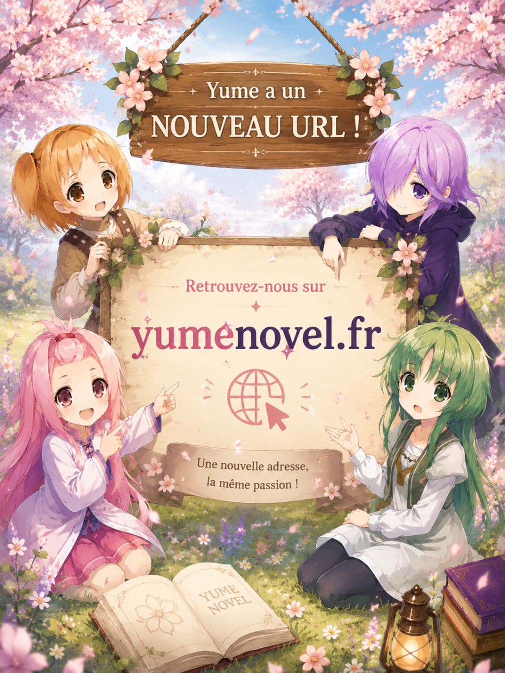 Yume a désormais son propre nom de&nbsp;domaine
